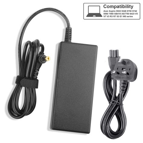 AC Adapter Charger For Acer Aspire E11 E14 E15 E17 V5 E3 E5 ES1 Power