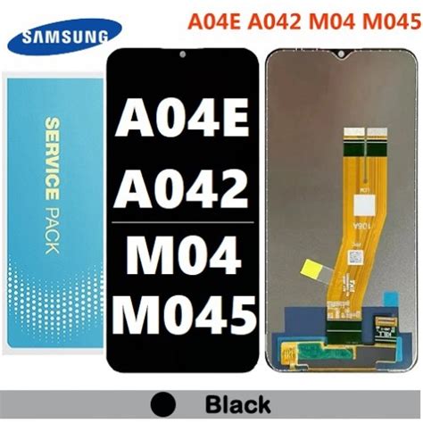 Samsung Galaxy A042 A04e M045 LCD Display Screen Original Service Pack