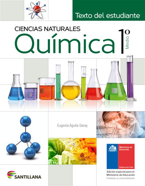 Libro de Química 1 Medio 2025 Mineduc