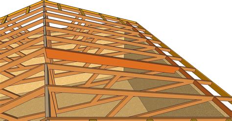 How To Turn Flat Engineered Roof Truss System into Cathedral Ceiling ...