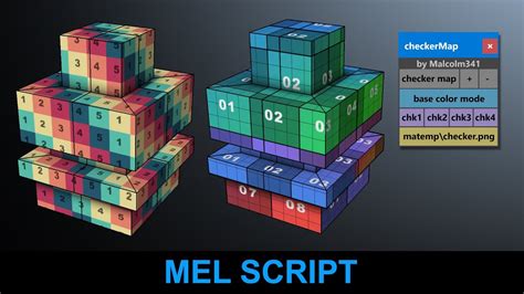 Checker Map Toolbox For Maya Youtube