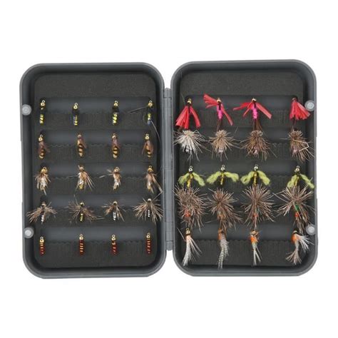 VGEBY Appâts pour la pêche Kit d assortiment d appâts de mouche de