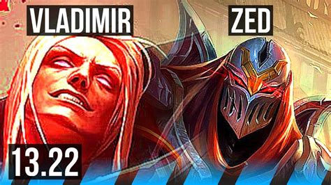 Vlad Vs Zed Mid M Mastery Legendary Euw Diamond