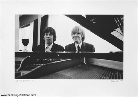 The Rolling Stones 1965 Keith Richards And Brian Jones Original Bent Rej