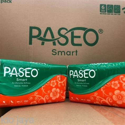 Tisu Paseo Smart Sheets Ply Facial Tissue Wajah Lazada Indonesia