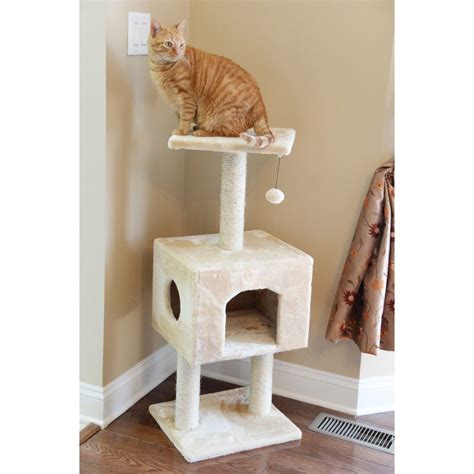 Cat Condo Furniture with a Toy