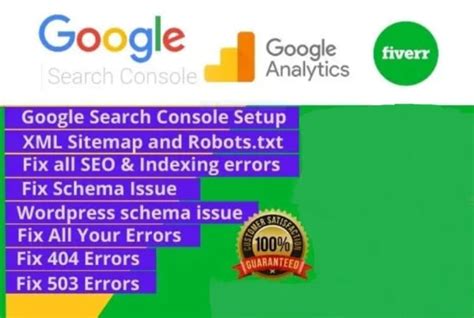 Fix Google Search Console Errors And Indexing Issues By Ahmadraza3389