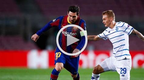 Barcelona Vs Dinamo Kiev Champions League 24 De Noviembre 2020