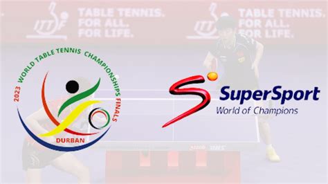 Supersport Secures Exclusive Rights For World Table Tennis