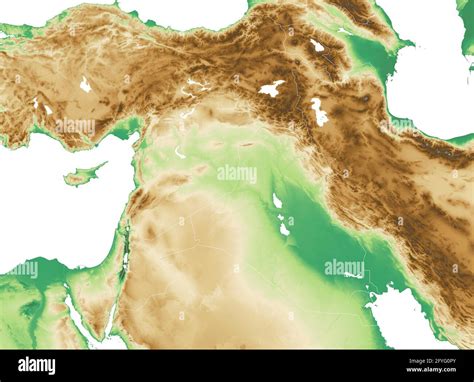 Mountains In The Middle East Map - Allina Madeline