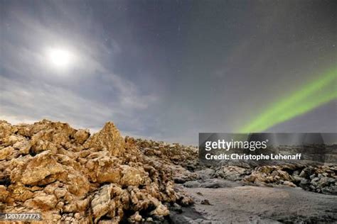 32 Blue Lagoon Iceland Northern Lights Stock Photos, High-Res Pictures ...