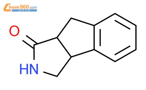 874990 29 1 3 3a 8 8a tetrahydro Indeno 1 2 c pyrrol 1 2H one化学式结构式