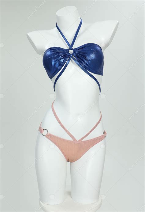 Robin Derivative Bikini Set Swimsuit Sexy Two Piece Bathing Suit OP Cosplay Top Quality