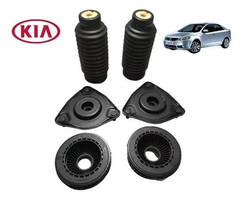 Kit Batente Amortecedor Completo C Rolamento Kia Cerato Frete Gr Tis