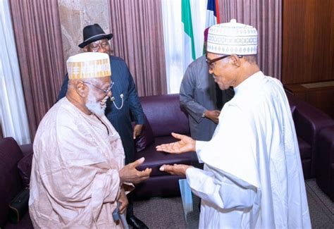 News In Photographs Buhari Presides Over National Council Of State