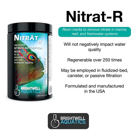 Brightwell Nitrat R 250ml 500ml Regenerable Nitrate Adsorption Resin