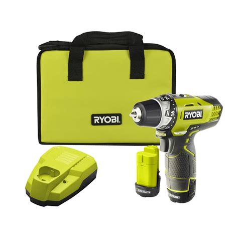 Ryobi 12v Cordless Drill Driver With 2 1 3ah Batteries Bunnings