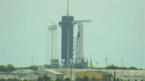 Spacex Crew Dragon Launch Scrubbed Due To Weather