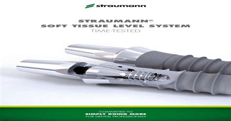 Download Pdf Straumann Soft Tissue Level Systemebriddeissiteassets