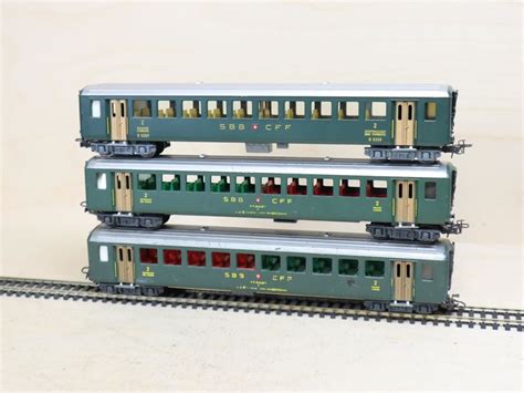 HAG SBB 3 X Personenwagen Set H0 Kaufen Auf Ricardo