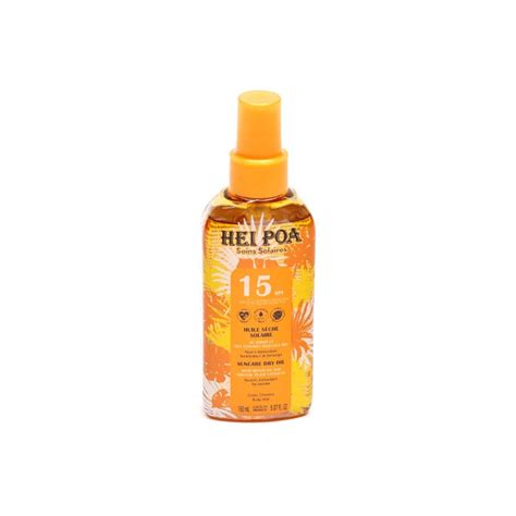 Monoi Huile Seche Solaire Spf Ml Hei Poa