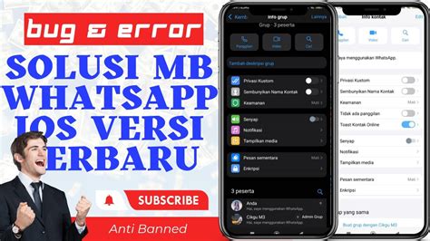 Solusi Error Dan Bug Di Mb Whatsapp Ios Versi Terbaru Iphone Wired