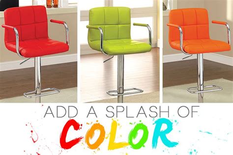 Vibrant Bar Stools To Add A Pop Of Color To Your Home