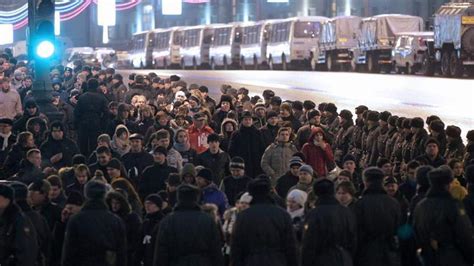 Massenprotest Von Kremlgegnern In Russland