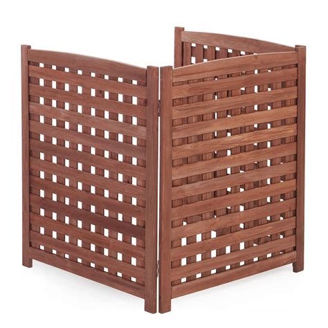 Air Conditioner Fence Screen Outside Cedar Privacy Fence Panels To