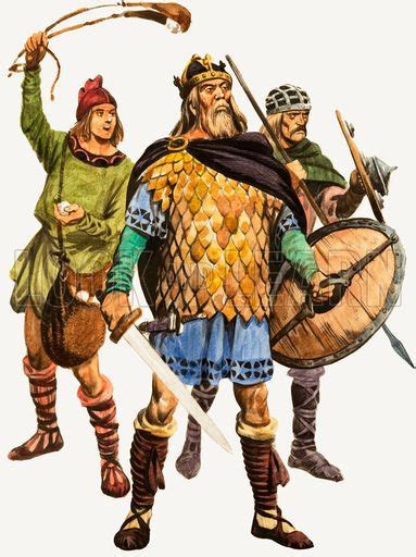 Saxon Warrior Saxon History Germanic Tribes Anglo Saxon History