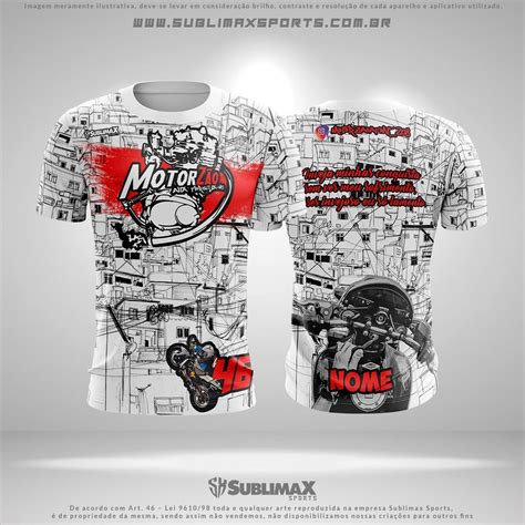 Camiseta Personalizada Motoboy Equipe De Moto Motorzao Grau Quebrada