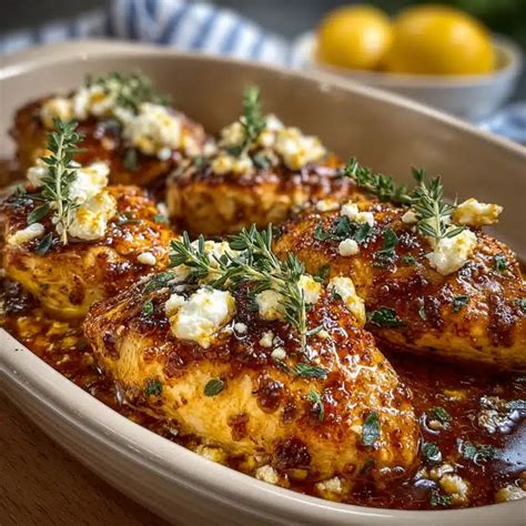 Hot Honey Feta Chicken A Flavor Packed Delight All In One Pot Delicious Easy One Pot