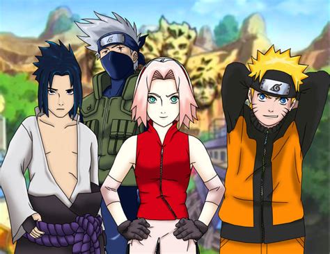 Naruto's Team grown up by DarkSaiyanNinja on DeviantArt