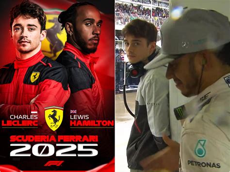 Lewis Hamilton Y Charles Leclerc Unidos Por El Destino En F1