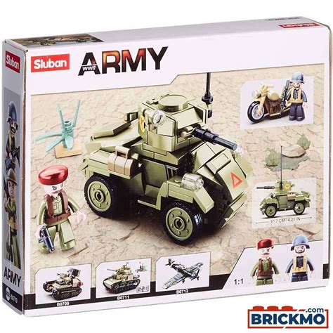 Sluban Army gepanzertes Kriegsfahrzeug M38-B0710 | TRUCKMO.com Lkw-Modelle