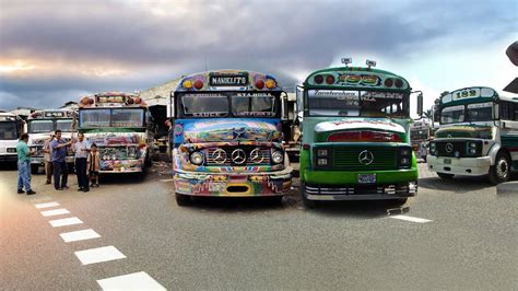 Buses Cl Sicos De Elsalvador Mercedes Benz