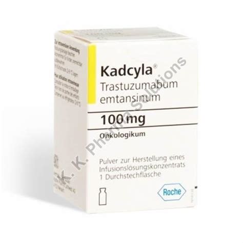 Kadcyla Ado Trastuzumab Emtansine Injection Supplier From Mumbai