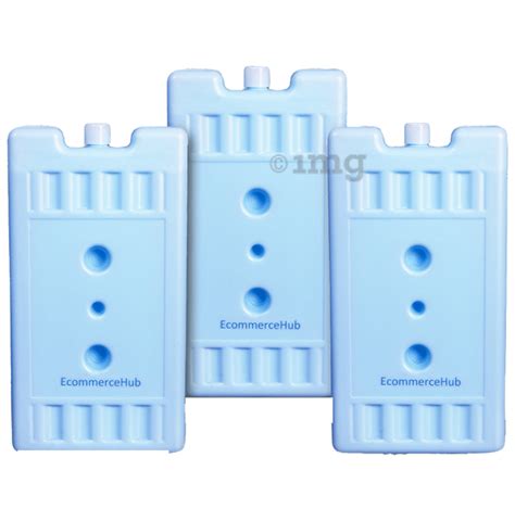 EcommerceHub Hot Cold Reusable Ice Gel Pack Pad 400ml Each Buy Combo Pack Of 3 0 Units At