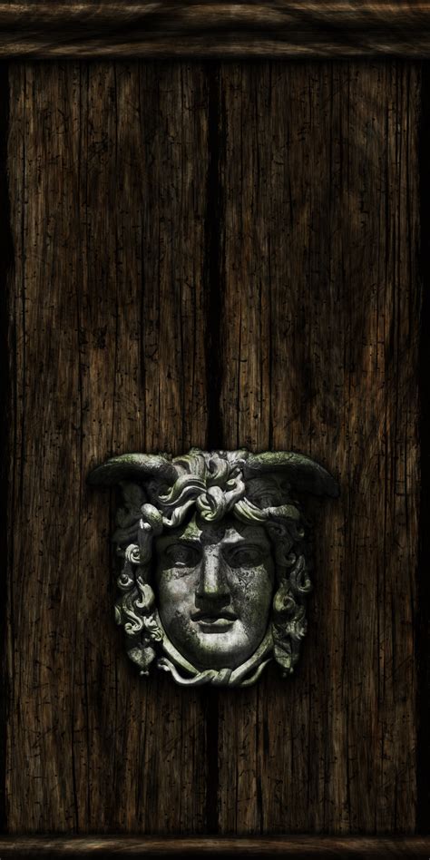 Wood Wall With Gargoyle Emblem Image Hoover1979 Ultrahd Doom Texture