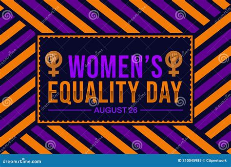 Women S Equality Day Wallpaper With Colorful Shapes And Fist On The