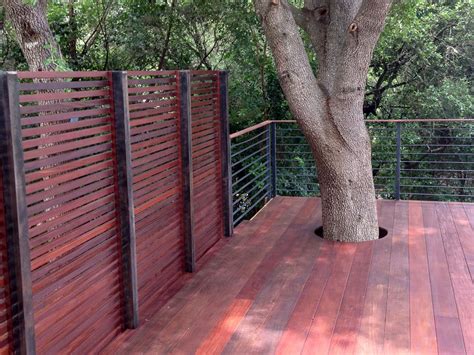 Ipe Wood Deck And Custom Screen Fence Ipe Wood Deck Ipe Wood Ipe