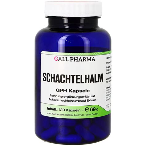 Gall Pharma Schachtelhalm Gph Kapseln St Shop Apotheke