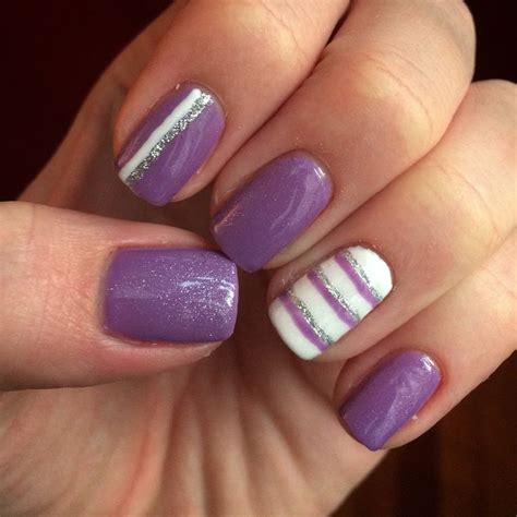 Shellac Nail Design Diy Nails Cnd Shellac Purple Nails Lilac Longing Shellac Nail Designs