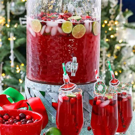 Christmas Punch Recipe Delicious Table