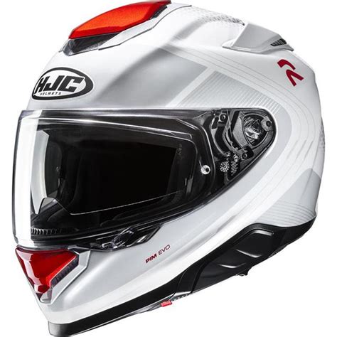 Casque Rpha Frepe Mc Hjc Rpha Blanc Rouge Maxxess Fr Casque Int Gral