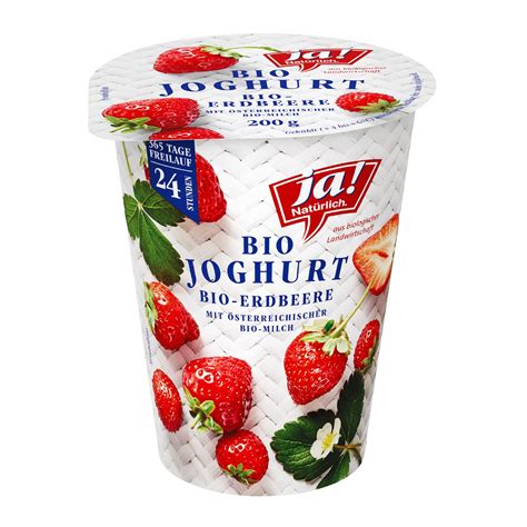 Ja Nat Rlich Erdbeere Fruchtjoghurt Billa Online Shop