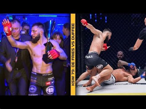 KSW 79 Ramzan JEMBIEV ciężko nokautuje rywala w debiucie dla KSW i