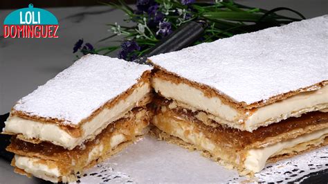 MILHOJAS DE HOJALDRE CON CREMA DIPLOMÁTICA