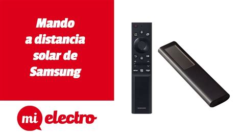 Mando A Distancia Solar De Samsung YouTube