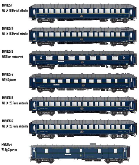 Er Set Personenwagen Ciwl Ep Iii Le Train Bleu Innenbel Lemke